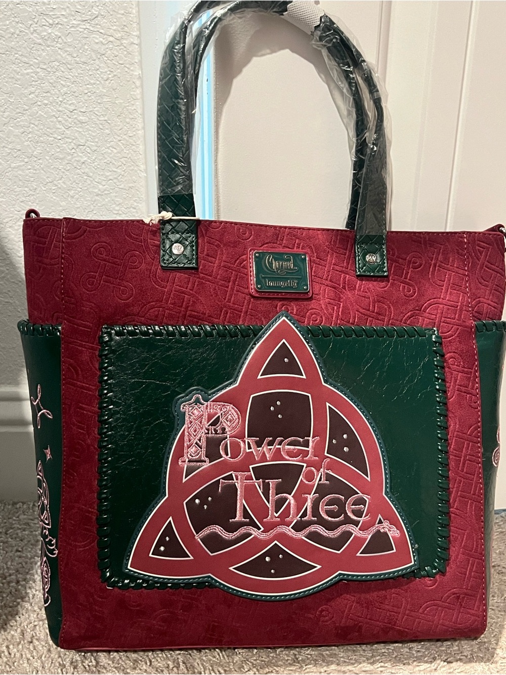 Loungefly Power of Three Charmed Tote